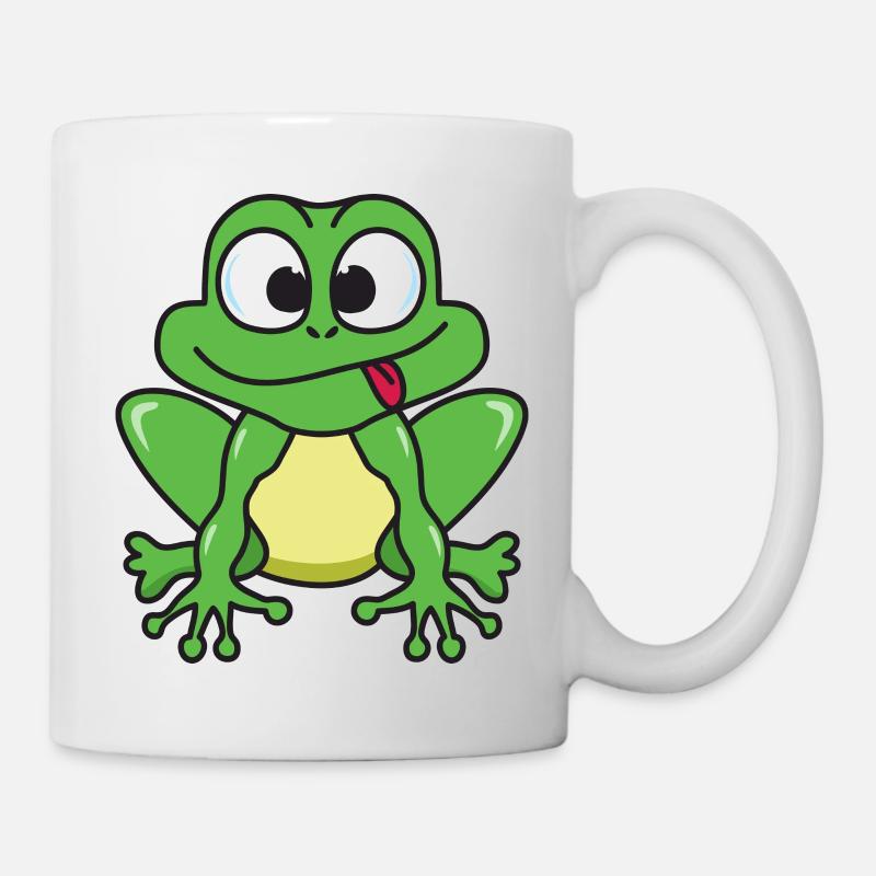 grenouille - Mug blanc - blanc