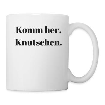 Lustiges Slogan Lustig Romantik Sex sprüche - Tasse - Weiß - Rechts