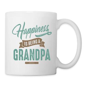Happiness Grandpa - Mug - white - Right