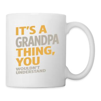 Grandpa Thing - Mug - white - Right