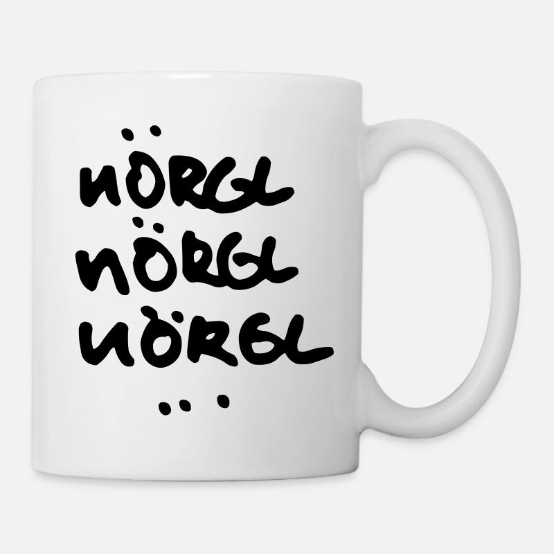 Alter Nörgler - Tasse - Weiß