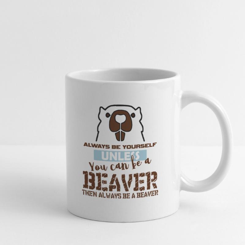 Biber Geschenk Tasse