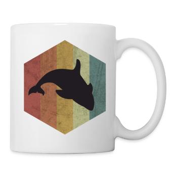 killer whale - Mug - white - Right