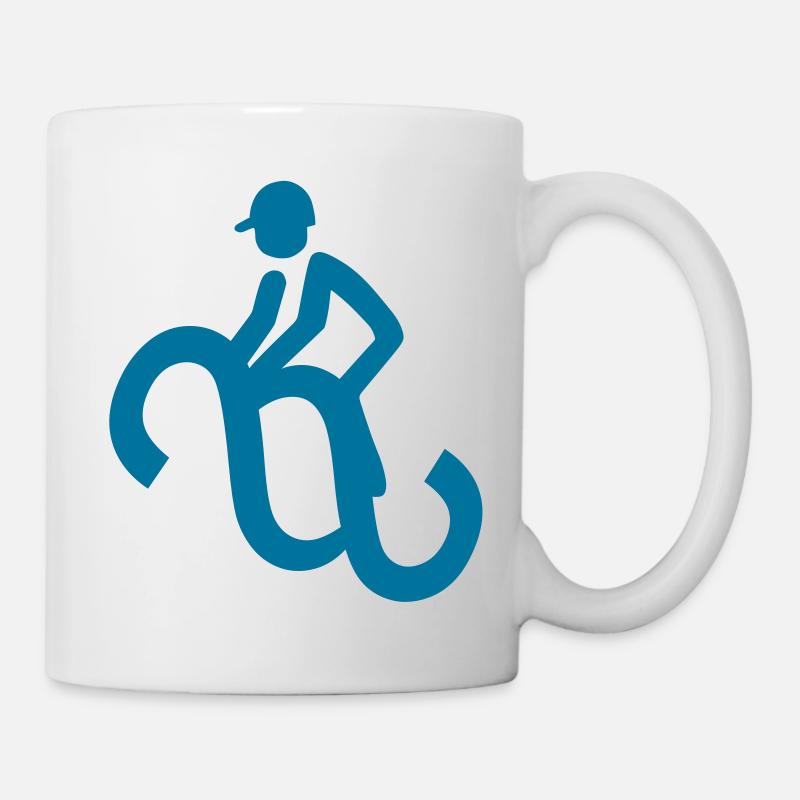 Paragraphenreiter - Tasse - Weiß