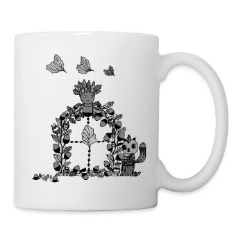 Magic Gate Coma- The Keeper of Orbis - Mug - white - Right