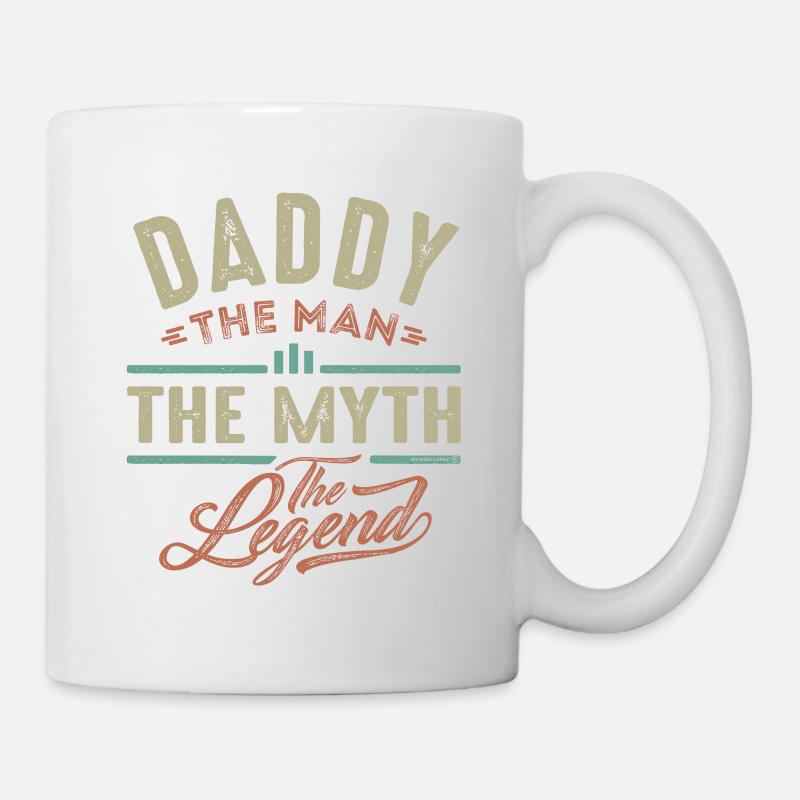 Daddy The Myth - Mug - white