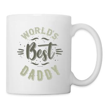 World's Best Daddy - Mug - white - Right