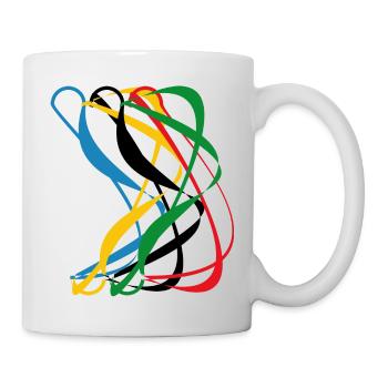 olimpiadi - Tasse - Weiß - Rechts