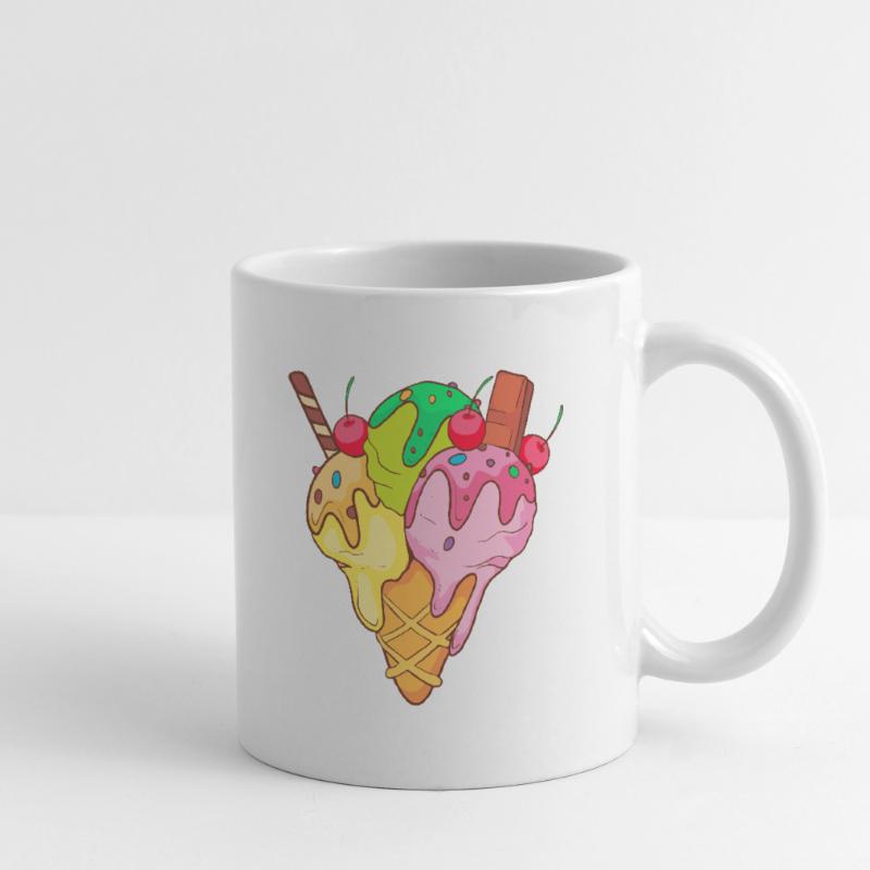 Eis Speiseeis Eiskrem Eiscreme Kugeleis Eisbecher Tasse
