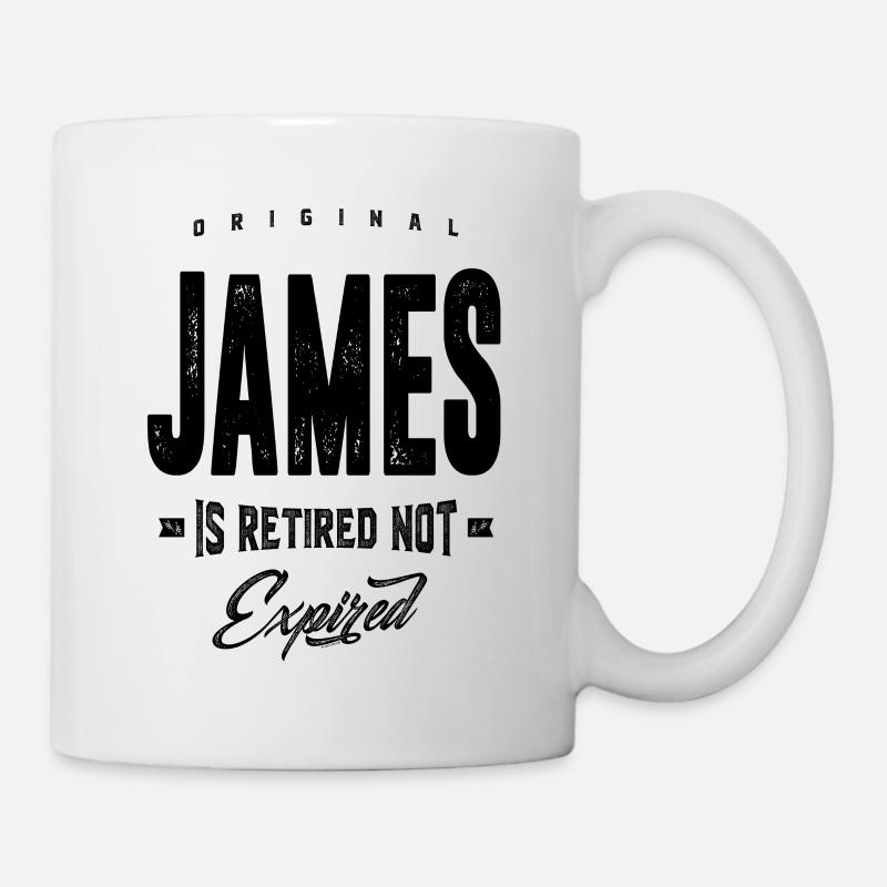 James - Tasse - Weiß