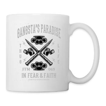 Gangstas Paradise Francfort - Mug blanc - blanc - Droite