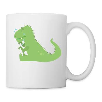 Dino - Tasse - Weiß - Rechts