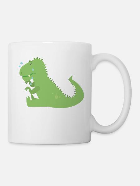 Dino - Mug blanc - blanc