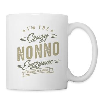 Nonno fou - Mug blanc - blanc - Droite