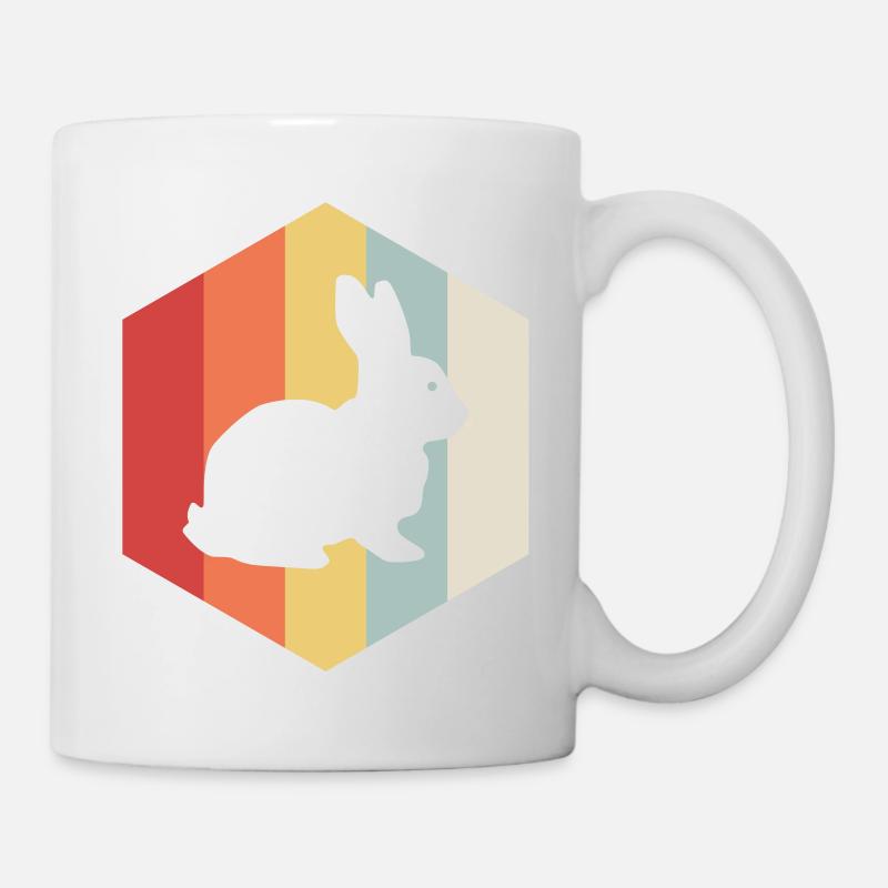 Kaninchen - Tasse - Weiß