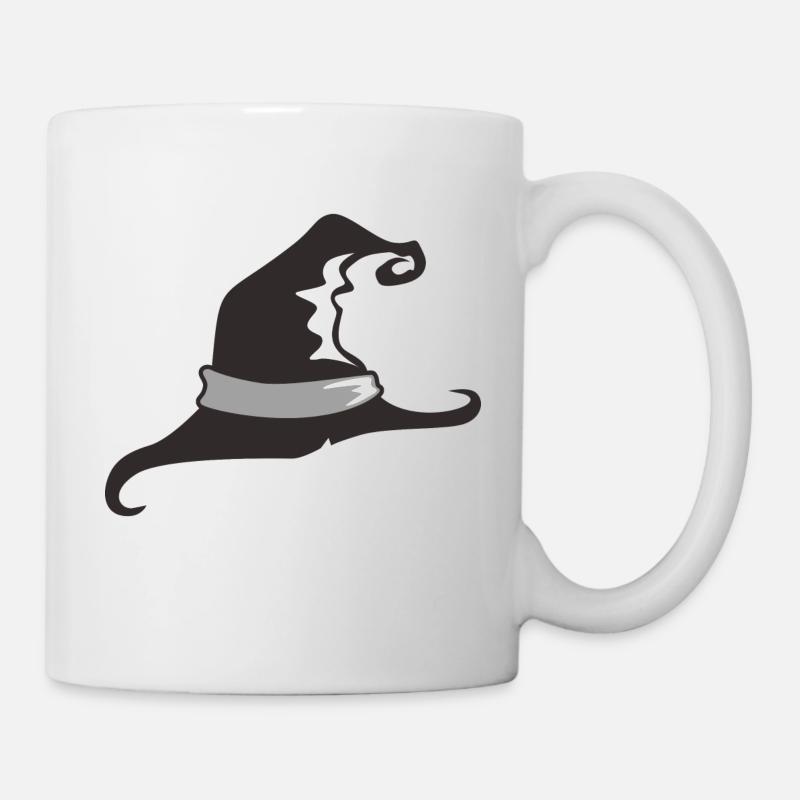 Zauberhut - Tasse - Weiß