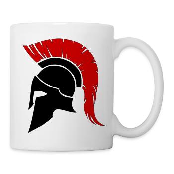 spartiate - Mug blanc - blanc - Droite