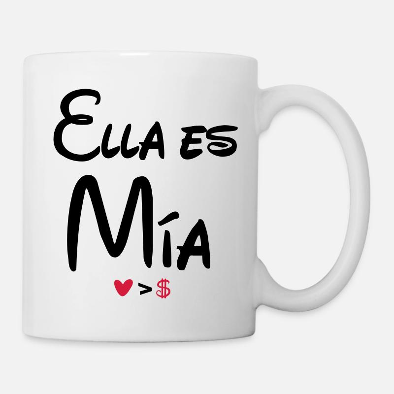 ella_es_mia - Tasse - Weiß