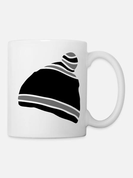 casquette - Mug blanc - blanc