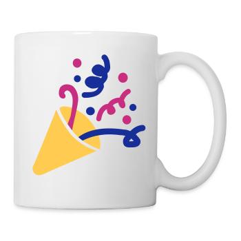 Party fireworks - Mug - white - Right