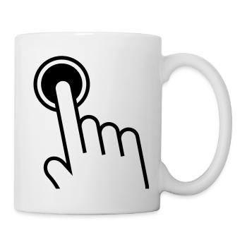 touch__f1 - Mug blanc - blanc - Droite