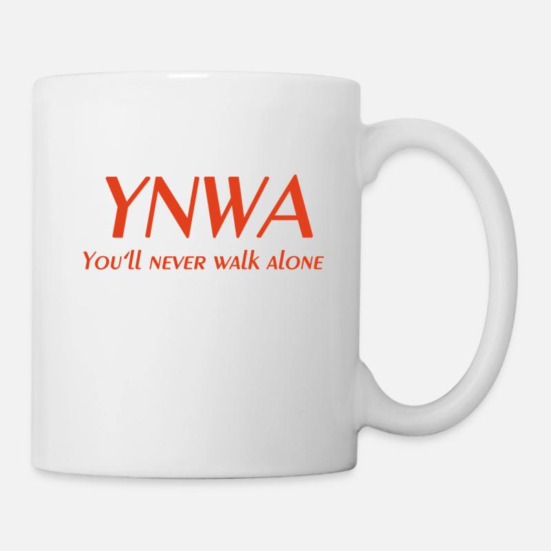 YNWA - Tasse - Weiß