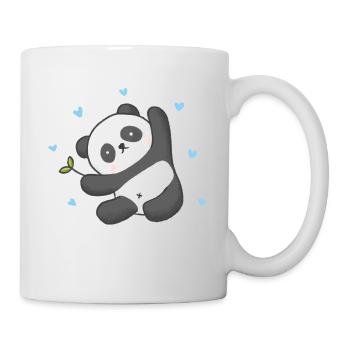 Ours panda - Mug blanc - blanc - Droite