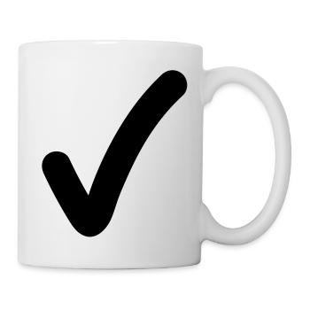 ok_yes_symbol_f1 - Tasse - Weiß - Rechts