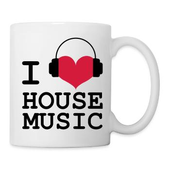 I Love House Music - Mug - white - Right