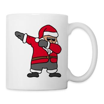 Père Noël Dab, Rap, Noël, Christmas - Mug blanc - blanc - Droite