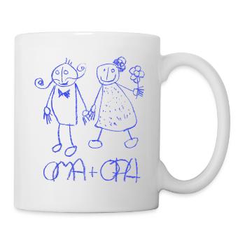 Grandma and OPa - Mug - white - Right