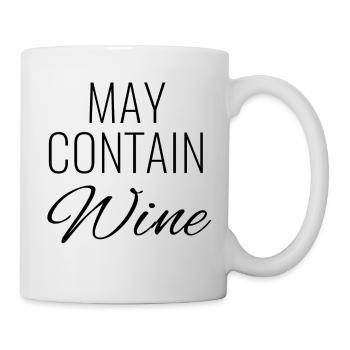 May Contain Wine - Mug - white - Right