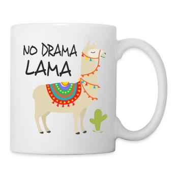 Drama Lama 1 - Tasse - Weiß - Rechts