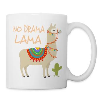 Drama Lama 2 - Tasse - Weiß - Rechts