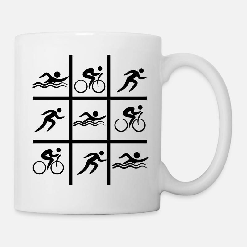 Triathlon - Tasse - Weiß