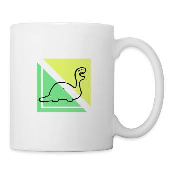 Nessi Dino - Tasse - Weiß - Rechts