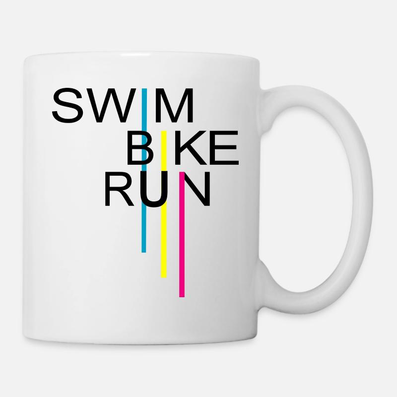 Triathlon - Mug blanc - blanc