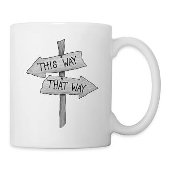 signpost - Mug - white - Right