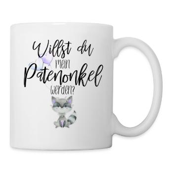 Patenonkel - Tasse - Weiß - Rechts