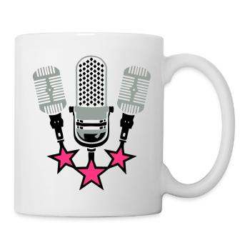 old microphone microphone 20063 - Mug - white - Right
