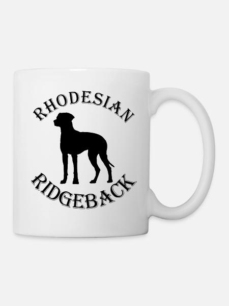 T-Shirt Rhodesian Ridgeback - Tasse - Weiß