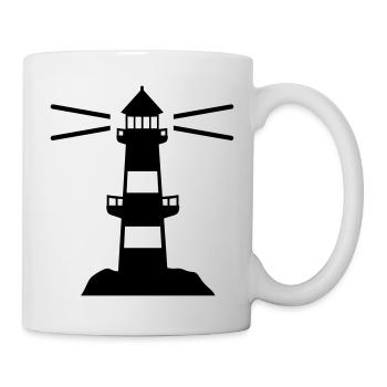 leuchtturm_f1 - Mug blanc - blanc - Droite