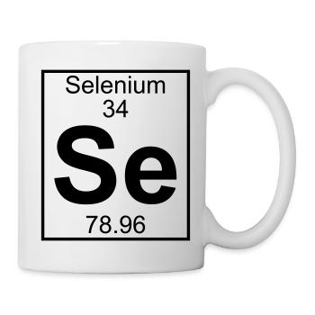 Selenium (Se) (element 34) - Mug - white - Right