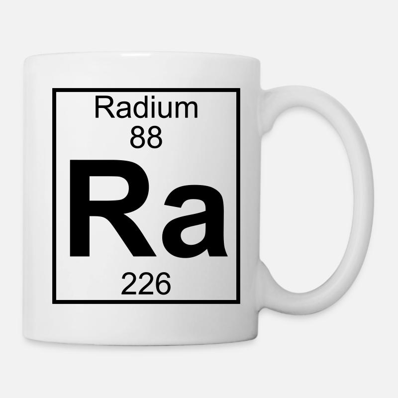 Element 088 - Ra (radium) - Full - Tasse - Weiß