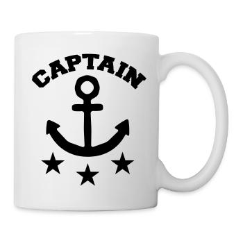 Captain - Mug blanc - blanc - Droite