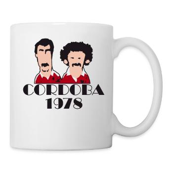Cordoba 1978 Football Retro Gift Shirt - Mug - white - Right