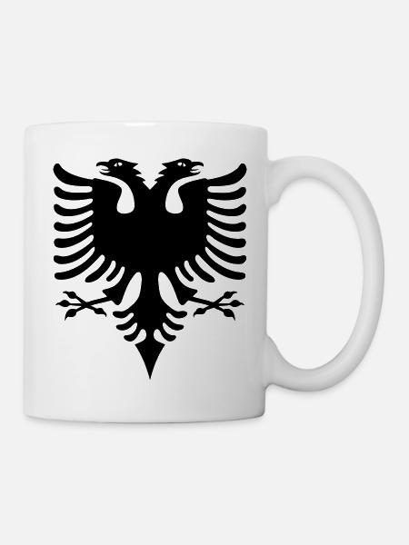 Albanien - Tasse - Weiß
