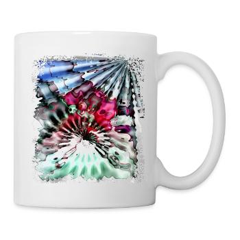 Puissance psychédélique - Mug blanc - blanc - Droite