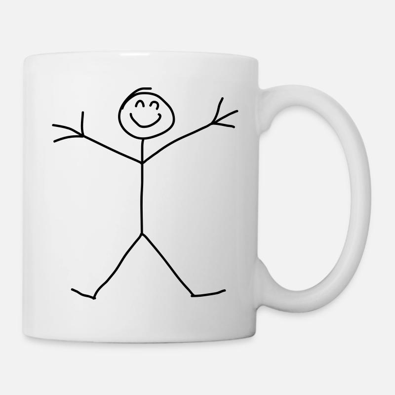 Stick Figure - Mug - white