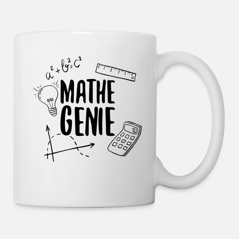Math Genius Math Genius Math Mathematicien - Mug blanc - blanc